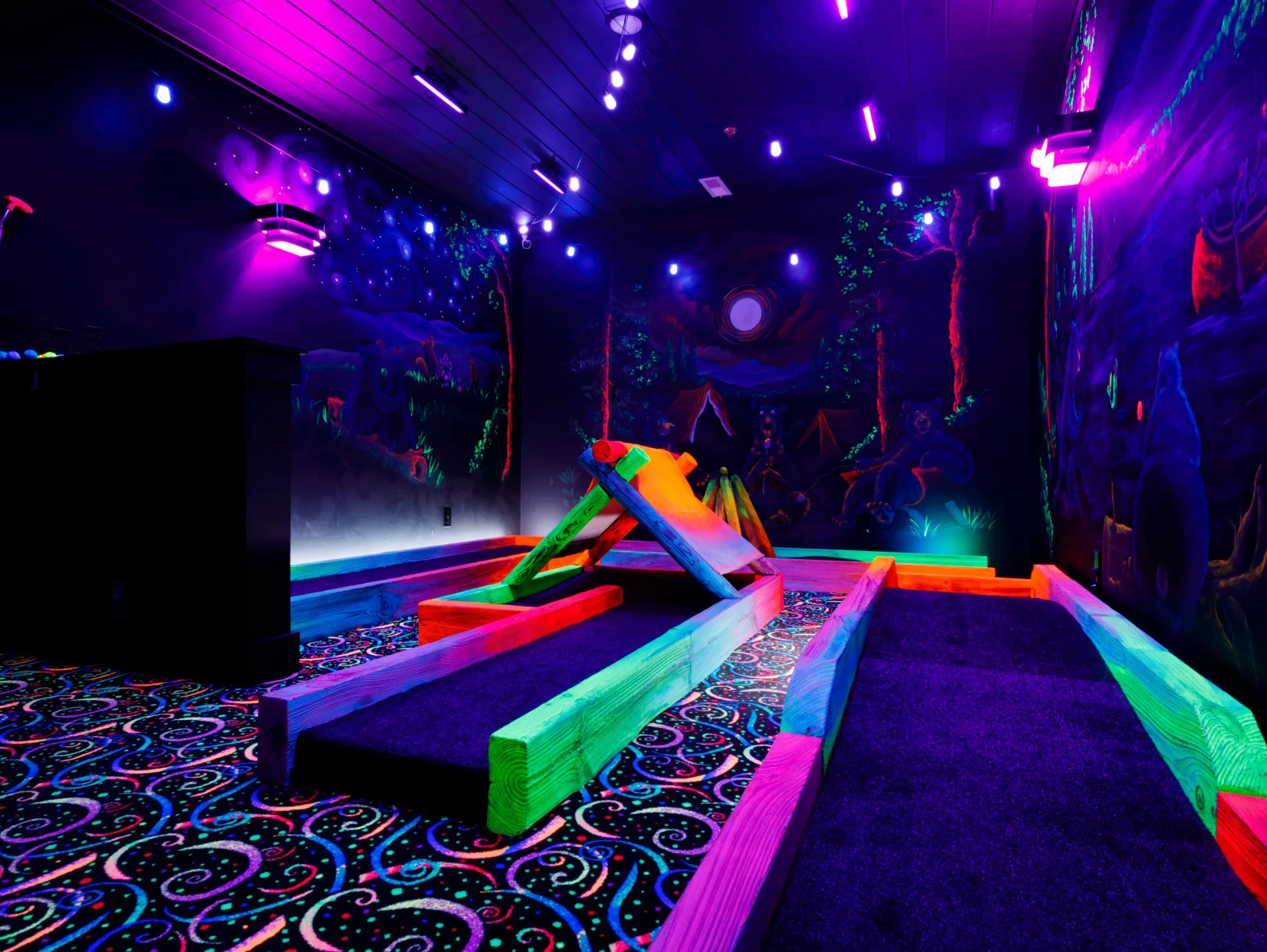 gatlinburg cabin with mini golf