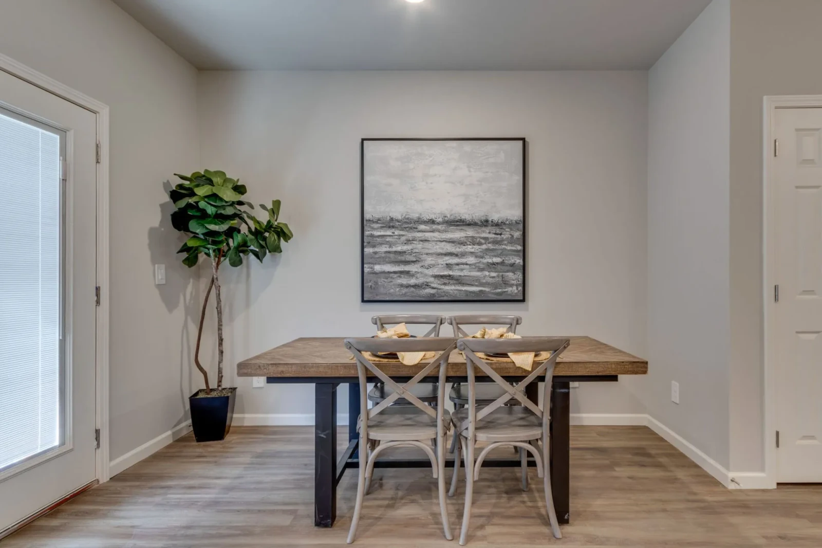 apartment dining area