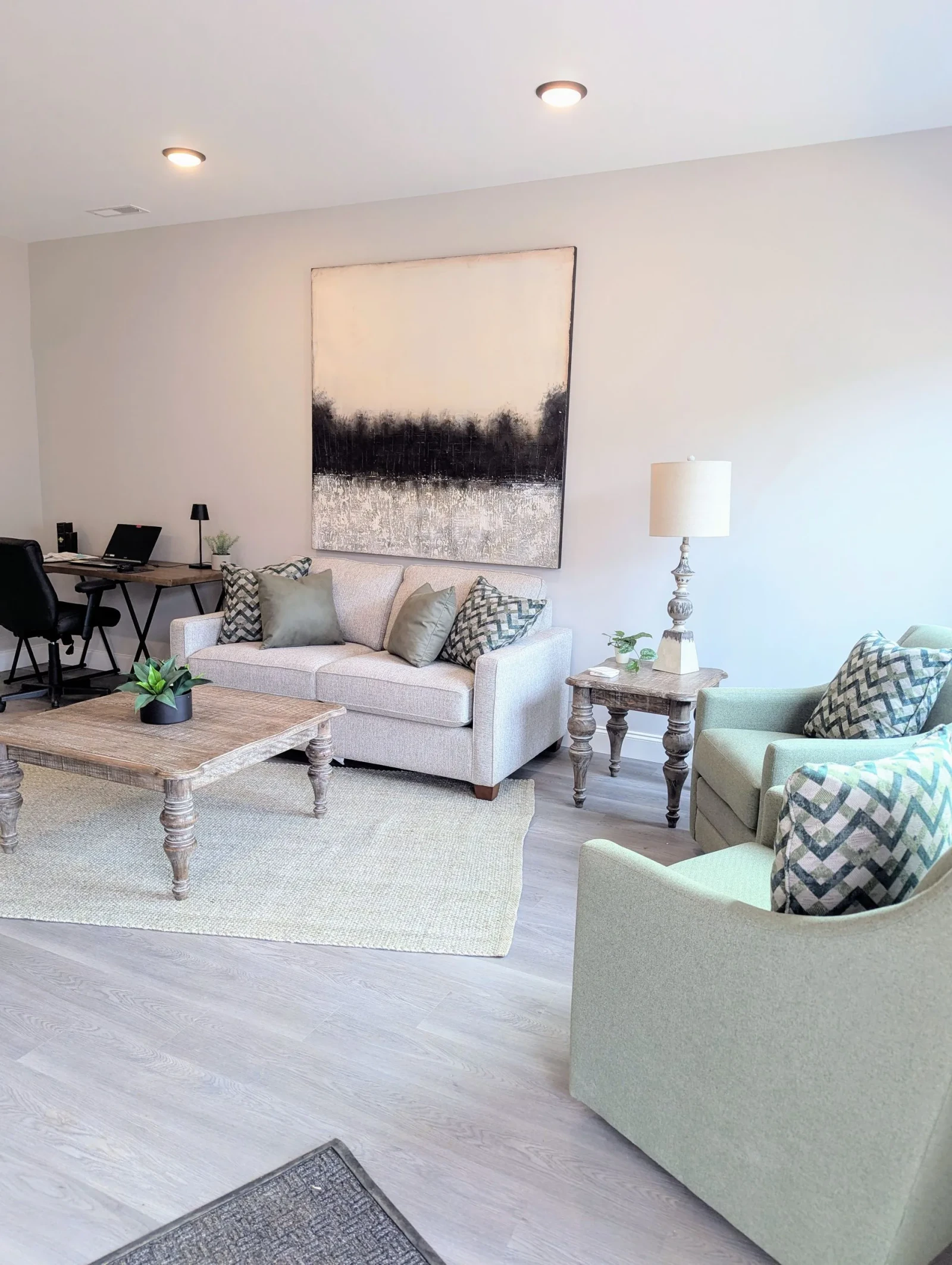 townhome living room