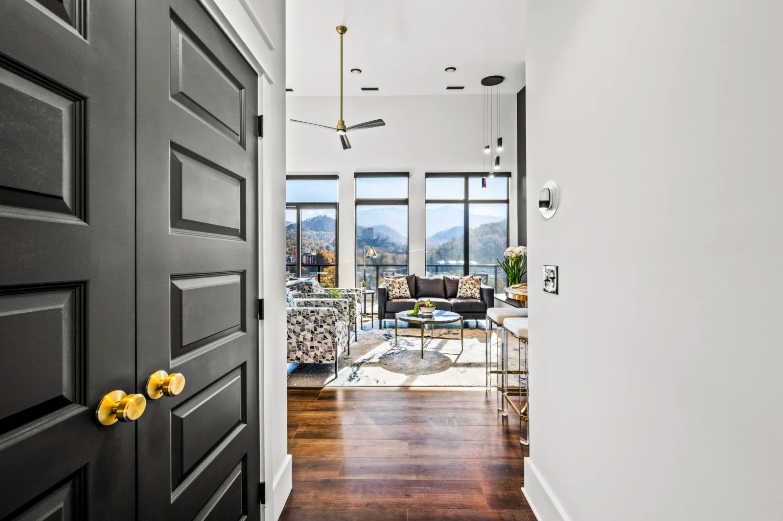 interior of Gatlinburg rental